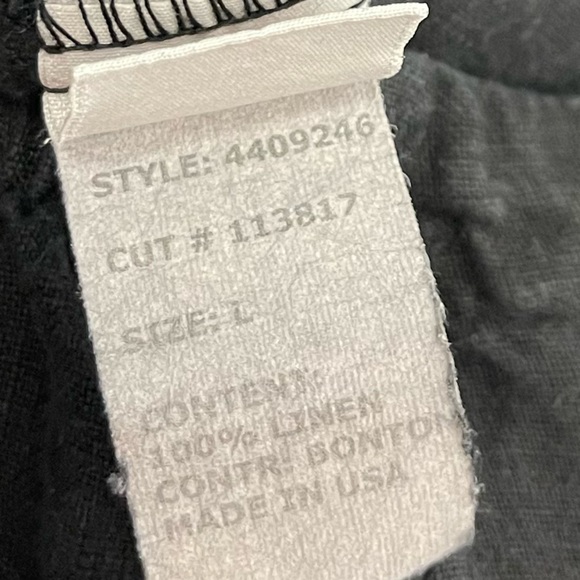 cut loose Skirts Cut Loose 0 Linen Black A Line Flare Midi Skirt